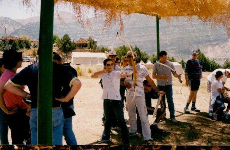 Outing at La Reserve Afqa