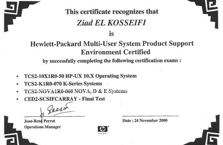 Remembering Ziad El KOSSEIFI